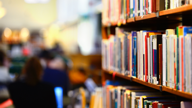 Bücher im Regal